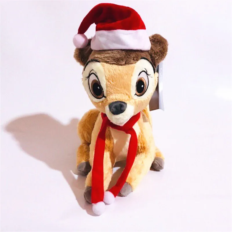 1 шт./лот 20 см Рождественская Кукла Сика олень плюшевая версия Рождественский