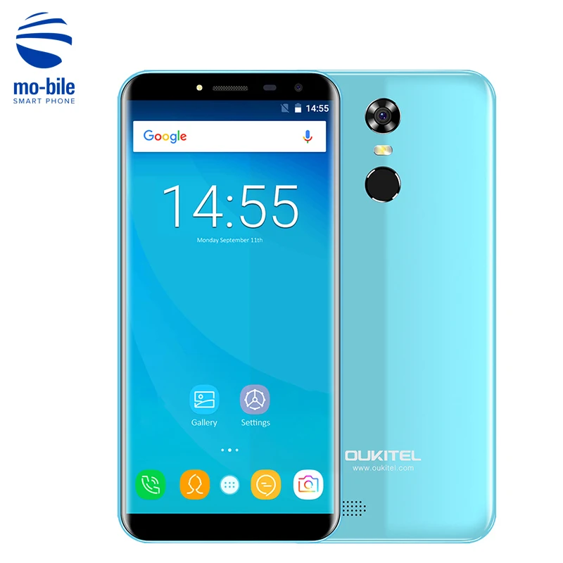 Восстановленный мобильный телефон Oukitel C8 4G 5 'ཎ:9 HD экран четырехъядерный 2 Гб 16