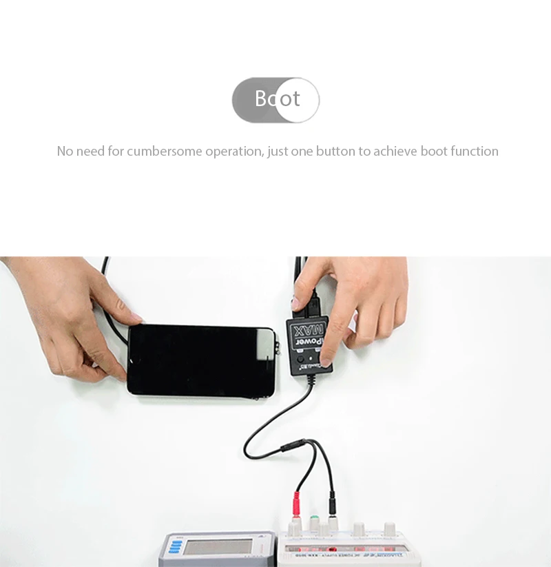 Тестовый Кабель питания с переключателем включения/выключения i power Max для iPhone 6/6 P/6 S/6SP/7/7 P/8G/8 P/X XS MAX DC power управление Тесты кабель