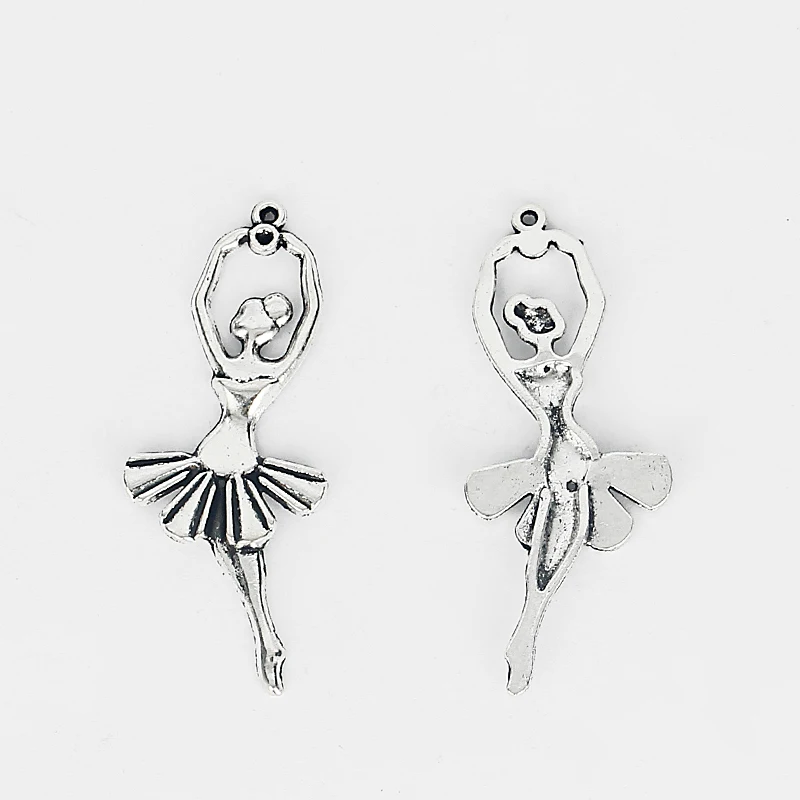 10 шт. Танцующая планета танцовщица балетки кулон ожерелье ювелирные изделия|charm