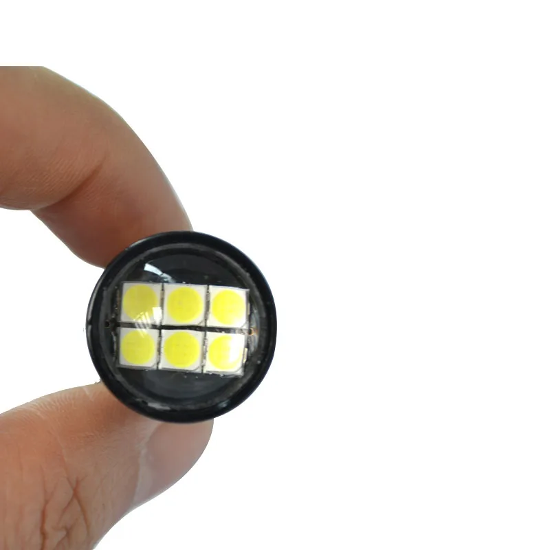 2 шт. высокой мощности 1156 BA15S 18 SMD 3030 светодиодный BAU15S 1157 BAY15D обратный светильник