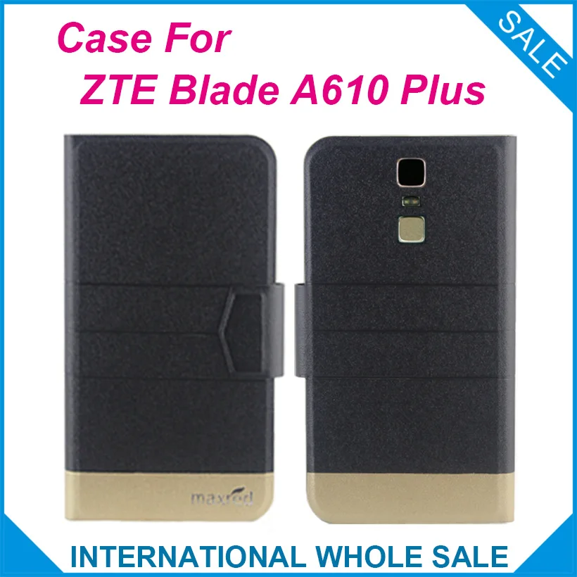 5 цветов супер! Модный деловой чехол для ZTE Blade A610 Plus с магнитной застежкой
