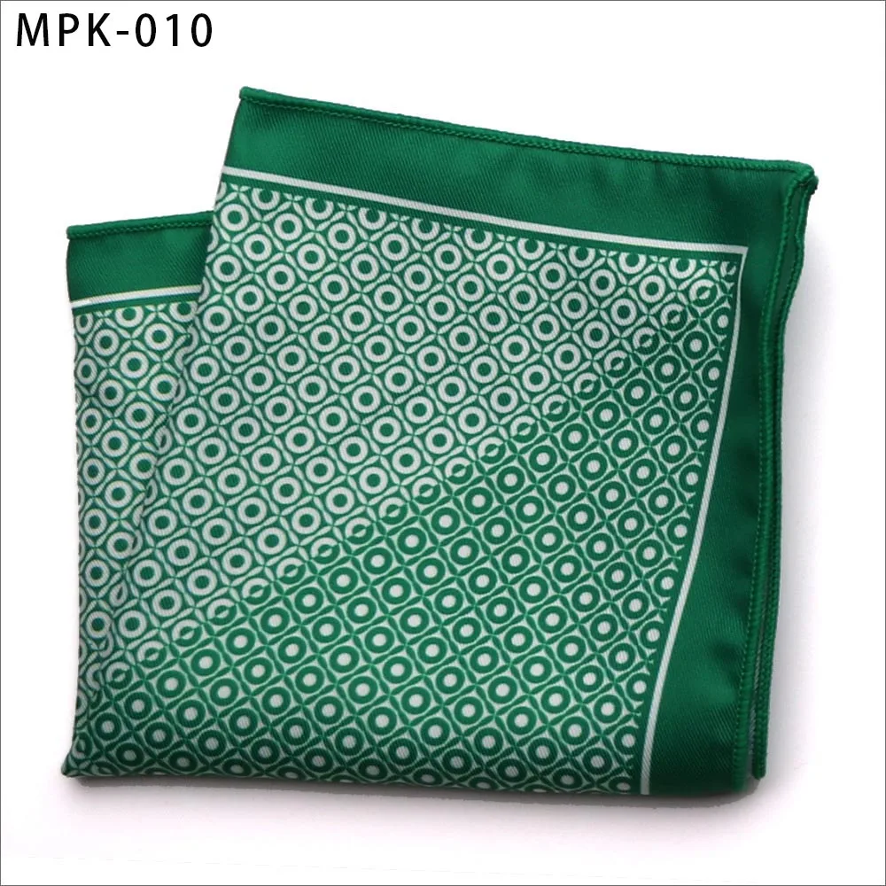Новинка, модный мужской платок, карманный, квадратный, популярный, 25X25 см, большой, мужской, с узором пейсли, в горошек, нагрудные Платки для свадьбы, мужской костюм - Цвет: MPK-10
