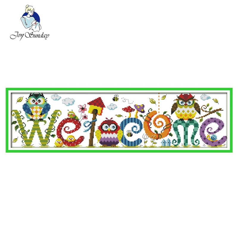 Набор для вышивки JOY SUNDAY крестиком сделай сам|joy sunday|counted cross stitchcross stitch |