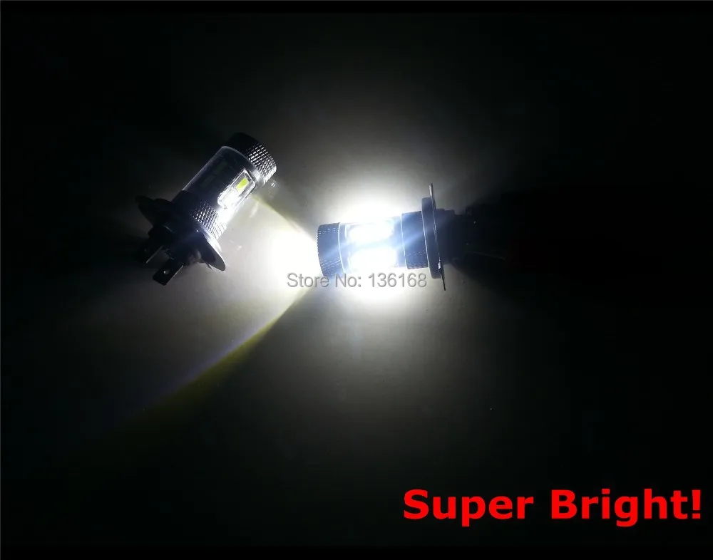 Бесплатная доставка партиями по 4 шт. H7 5630 5730 SMD СВЕТОДИОДНЫЙ дневные ходовые огни