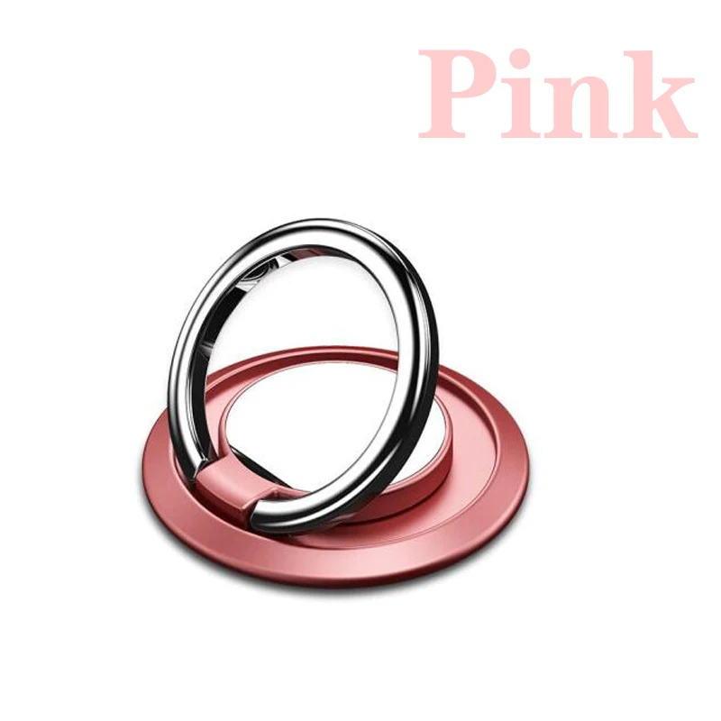 Pink Phone Holder Soporte Magnetico Iman Movil Coche автомобильный магнитный держатель для мобильного телефона Подставка для смартфона крепление для iphone 6 7 samsung Xiaomi Универсальный - Цвет: Pink Phone Holder