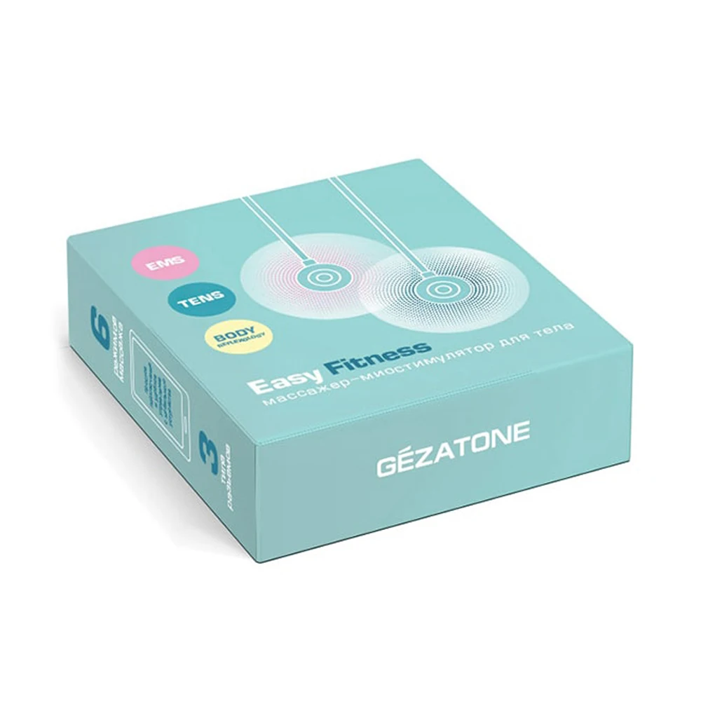 Импульсный массажер - миостимулятор Gezatone Biolift TENS&ampFitness с функциями TENS и EMS 6