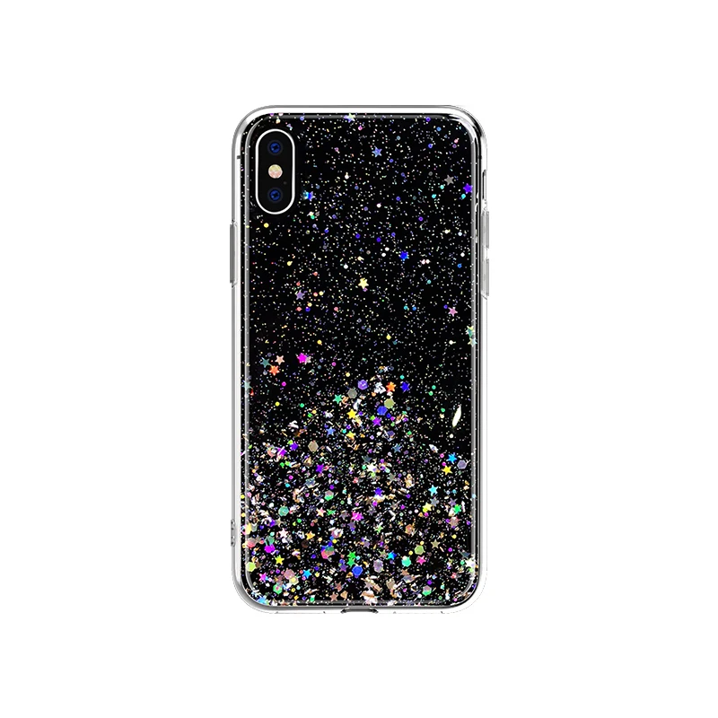 Милый Блестящий блестящий чехол для телефона samsung Galaxy S9 S8 S10 Plus Note 9 8 из эпоксидной