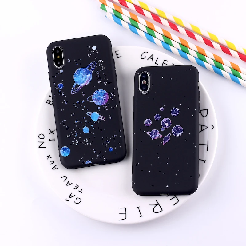 Мягкий матовый Силиконовый чехол для iPhone 11 12 Pro 6S 8 8Plus X 7 7Plus XS Max | Мобильные