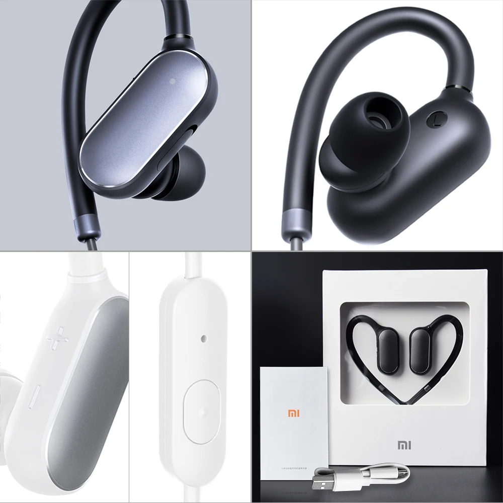 Bluetooth-наушники Xiaomi Mi гарнитура с микрофоном Беспроводные спортивные наушники