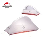 Палатка Naturehike туристическая Ультралегкая на 2 человек, нейлон 20D, самостоятельное использование под открытым небом, обновленная модель, 2019