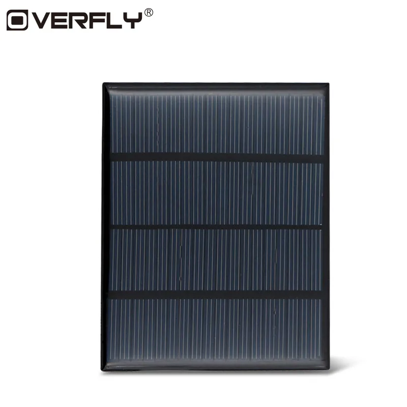 Overfly 18 в 1 5 Вт солнечная панель портативная мини Sunpower DIY модуль система для