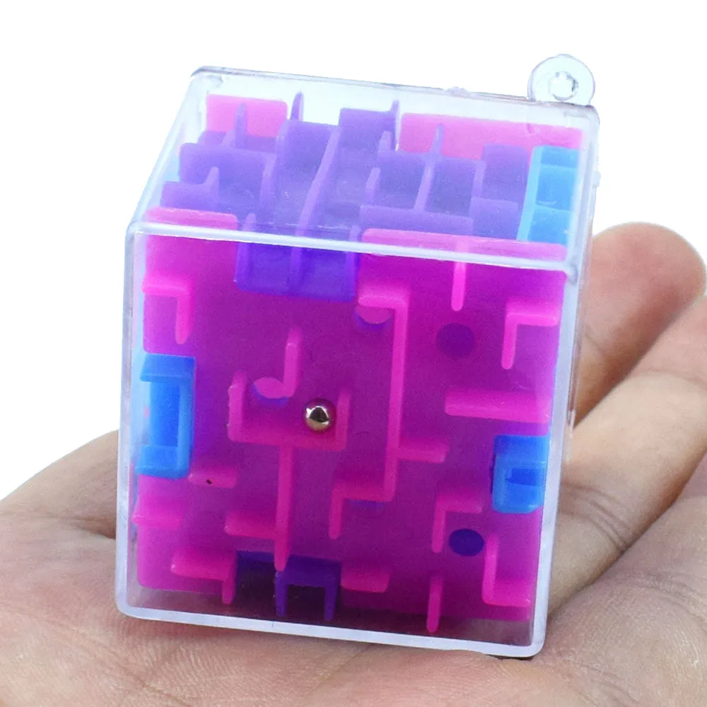 HIINST 3D кубик головоломка лабиринт игрушка ручная игра чехол коробка забавная