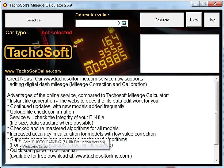 Калькулятор пробега TachoSoft 23 1 с лицензией | Автомобили и мотоциклы