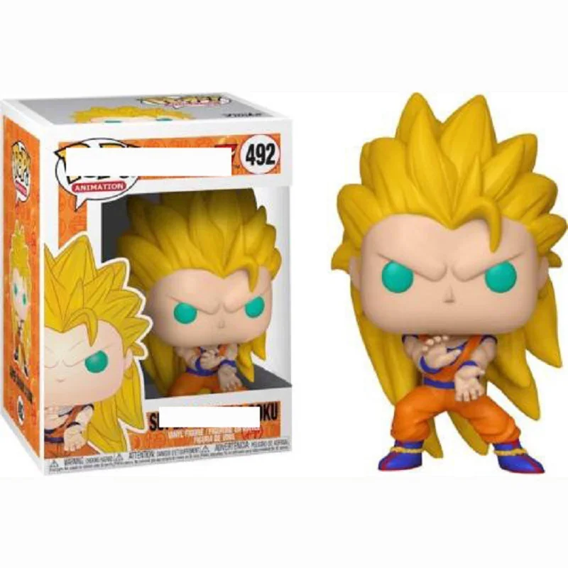 POP Vinyl Dolls Dragon Ball Z Super Saiyan Son of Goku Sun Gohan PVC Action Model Toys Figure Collectible Gift Free Shipping