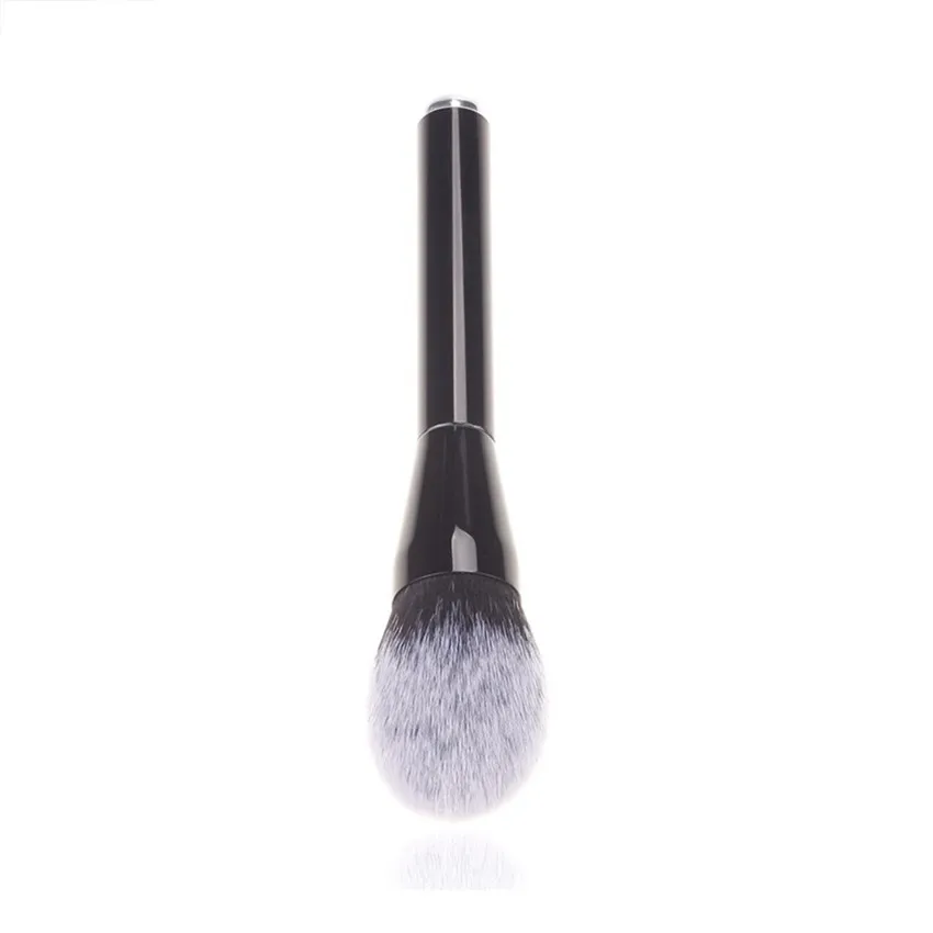Кисти для макияжа SAIANTTH мягкие черные/белые с эффектом пламени|soft makeup brush|foundation