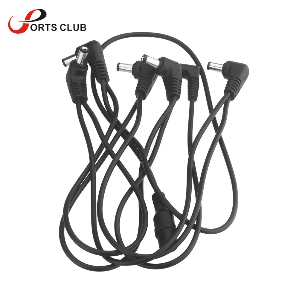 6 способов электрода Дейзи Цепной жгут кабель медный провод для гитарных