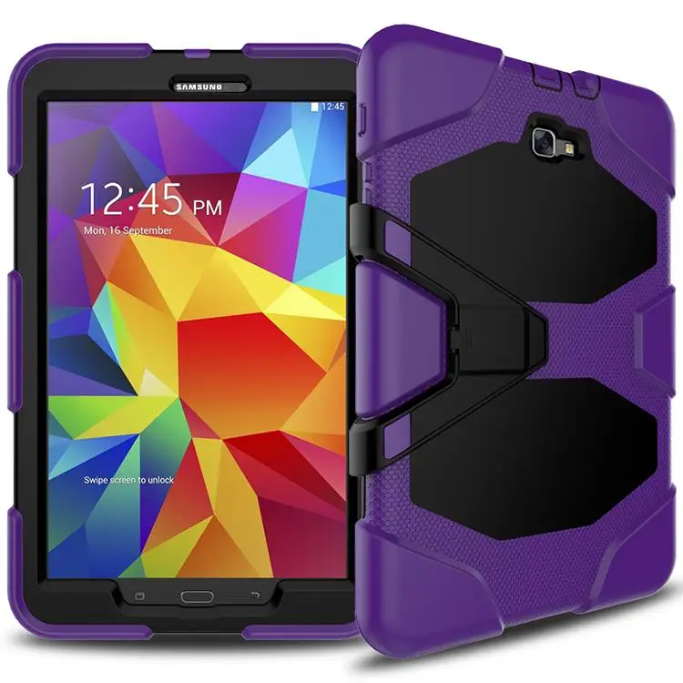 CaAmor сверхпрочный чехол для Samsung Galaxy Tab A A6 10 1 2016 T585 T580 планшета Мягкий силикон + PC