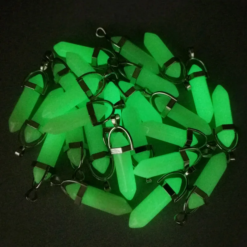 Кулоны и ожерелья светящиеся в темноте для изготовления ювелирных изделий 12