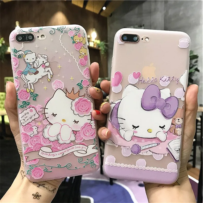 3D рельефный чехол для iPhone 5 5S SE 6 6S 7 8 Plus X Мягкий ТПУ Oppo R9 S R11 plus R15 ЧЕХОЛ ДЛЯ vivo X7 X9 X20