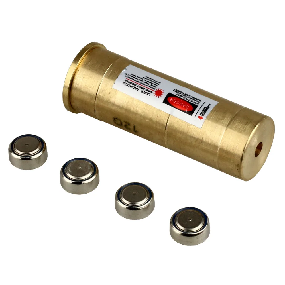 VERY100 12 калибра лазерный картридж Диаметр Sighter 12GA красный Boresighter Взгляд Boresight