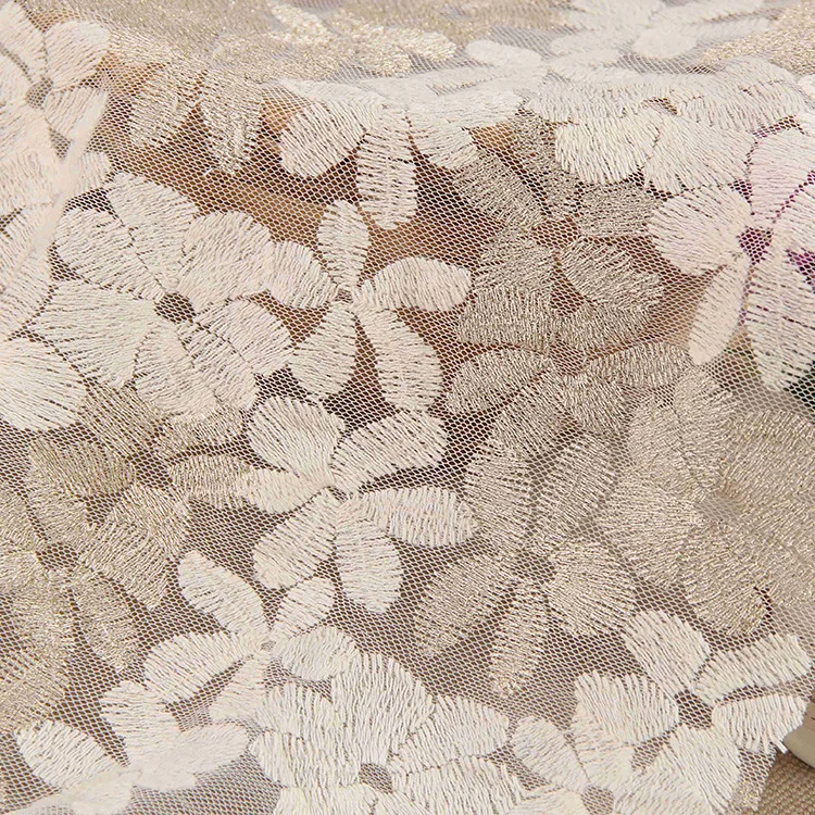2017 Rushed Real Tulle Rolls Patchwork Fabric 3yards/lot 127cm Embroidered Fashion Net Cloth Wedding Dress Wholesale |