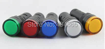 AC 24V 16mm Светодиодный индикатор сигнальный свет AD16-16C | Лампы и освещение