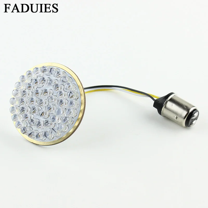 Фасветильник FADUIES для мотоцикла 2 дюйма светодиодный ная вставка 1157 панель