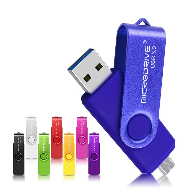 32 ГБ флеш накопитель USB 3 0 OTG Micro Usb U диск Флешка карта памяти для Android телефона