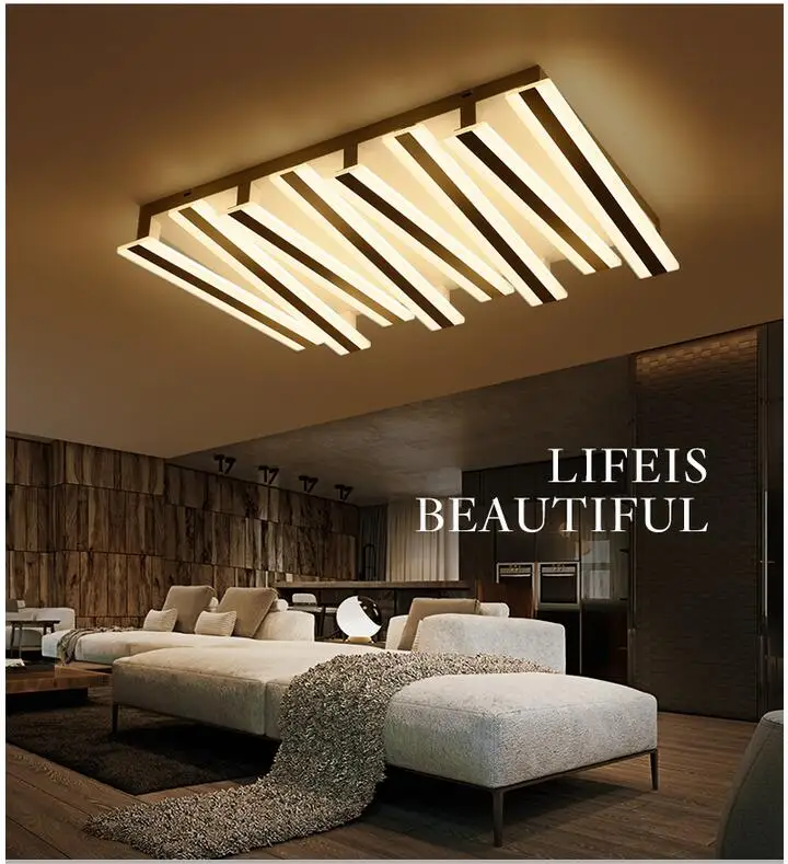 Последние Стиле Пианино потолочный светильник с дистанционного управления