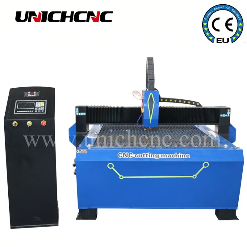 Китай популярное производство cnc Металла плазменный лазерный резак/мини ЧПУ
