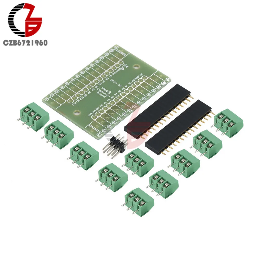 Расширительная плата клеммный адаптер DIY наборы для Arduino NANO IO щит V1.0 |