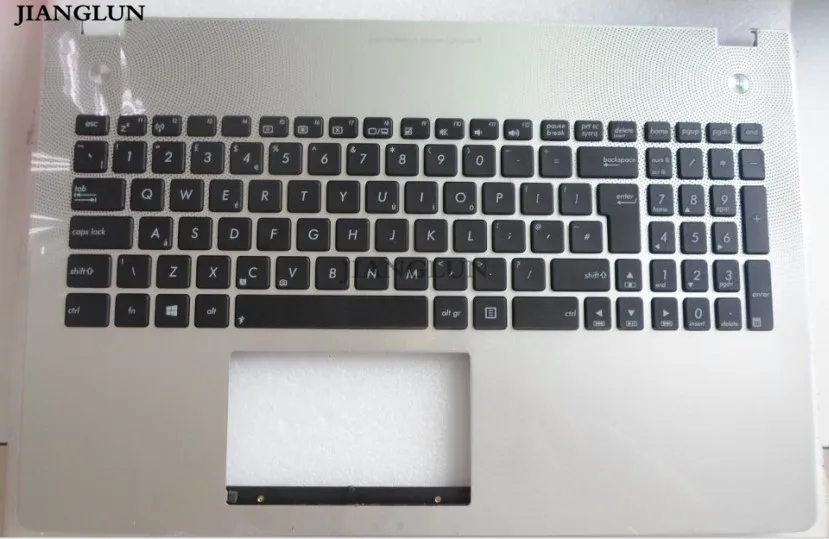 JIANGLUN новая клавиатура с подсветкой США для Asus N56V N56VV N56VB N56VZ N56VJ N56VM Упор для рук