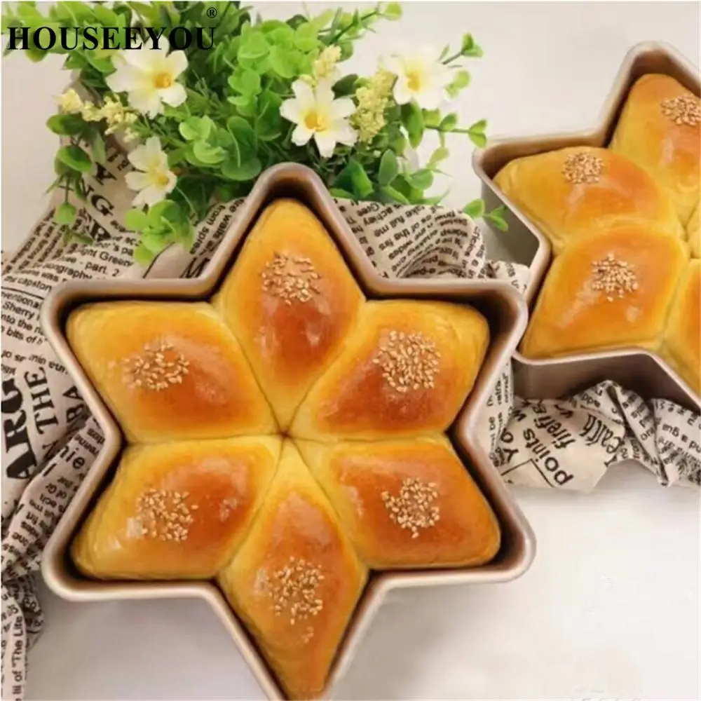 Антипригарная форма для торта в форме звезды формочка чипы хлеба кухонные
