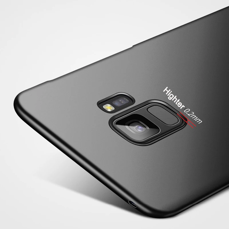 Противоударный чехол для Samsung Galaxy A6 A7 A8 Plus 2018 A50 A30 A10 Тонкий A6S M30 A70 A40 A9S Матовый
