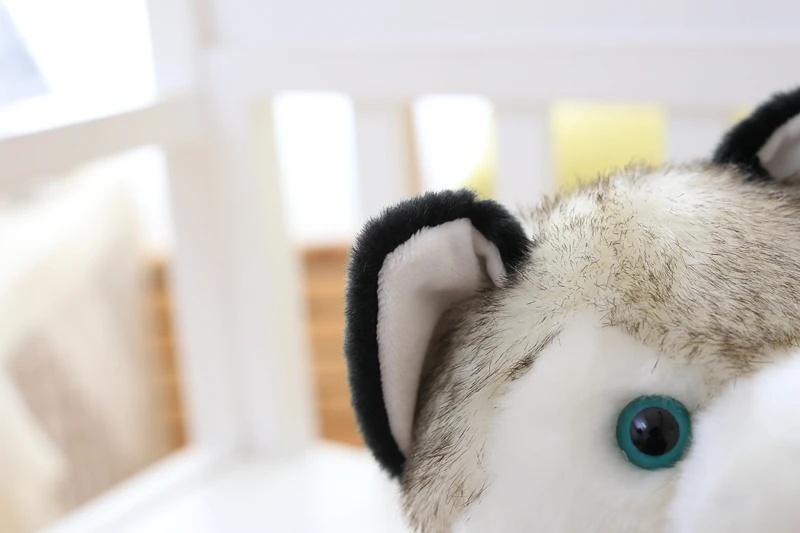 Kawaii щенок мягкие игрушки 18cm23cm Симпатичные Моделирование Собака Хаски плюшевые игрушки кукла Дети Детские игрушки подарок для девочек игрушки для детей