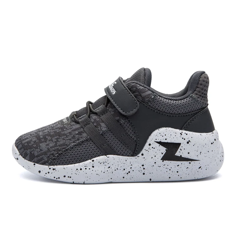 New Summer Light Breathable Mesh Black White Grey Kids Shoes Sports Boys Girl Children Sneakers Soft Running | Спорт и развлечения