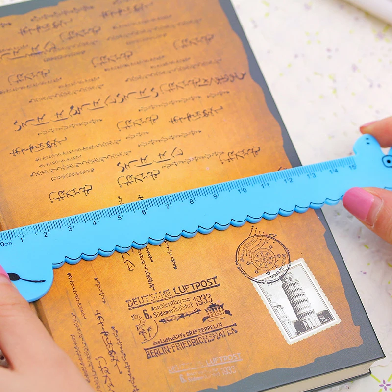 3 шт. детские пластиковые линейки с жирафом|straight ruler|student schoolgiraffe ruler |