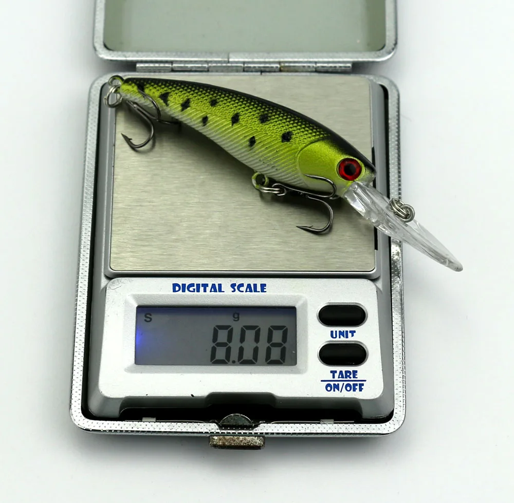 

HENGJIA 10Pcs/lot 9cm 8g Minnow Fishing Lure With 6# Hooks Wobbler Pesca Tackle Crankbait Artificial Hard Bait Lures Set