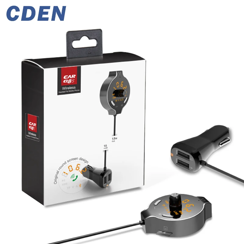 Автомобильный беспроводной Bluetooth FM передатчик автомобильный комплект громкой