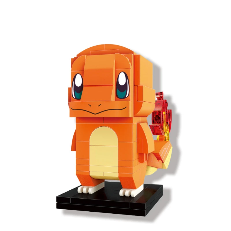 Светящиеся идеи Пикачу кошка тыкать Мячик с эльфом аниме Advance куклы карманные монстры детективные Строительные блоки совместимы