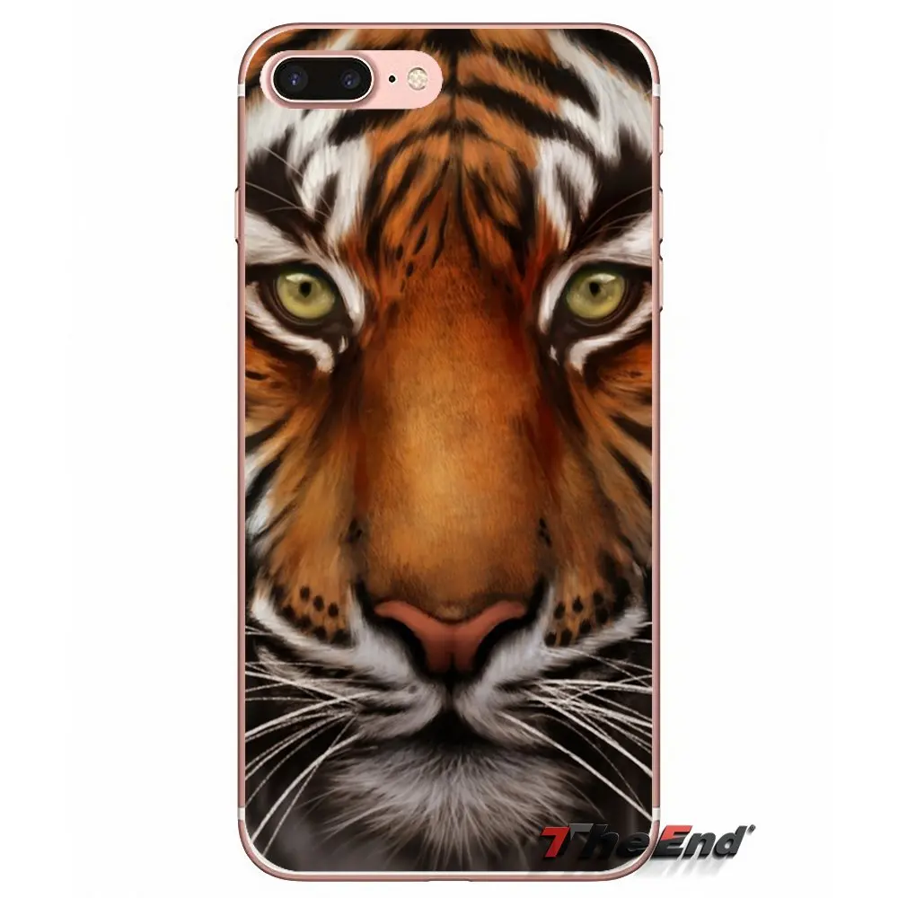 Для iPhone X 4 4S 5 5S 5C SE 6 6S 7 8 Plus Samsung Galaxy J1 J3 J5 J7 A3 A5 2016 2017 Tiger Army Art Силиконовые чехлы для