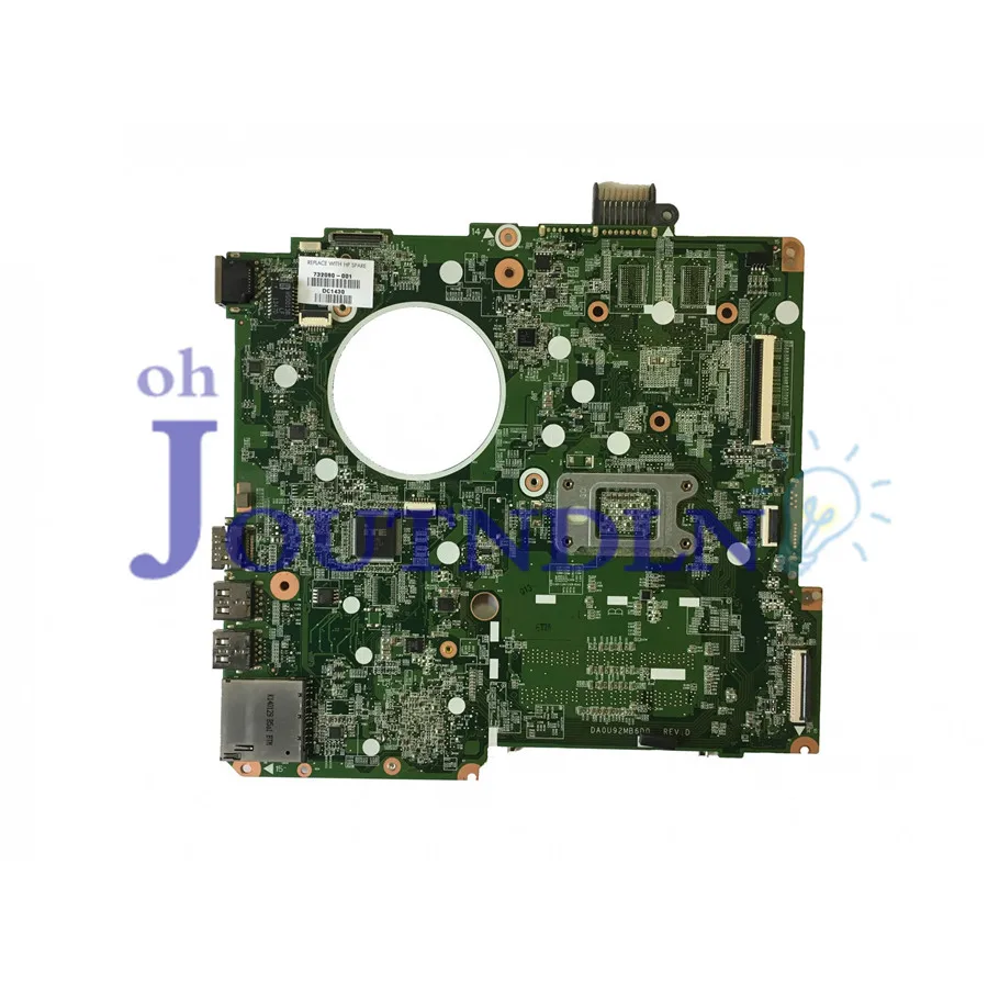 JOUTNDLN FOR HP PAVILION 15-N Laptop Motherboard 758589-501 758589-001 DA0U92MB6D0 U92 w/ for A10-4655M CPU Integrated Graphics |