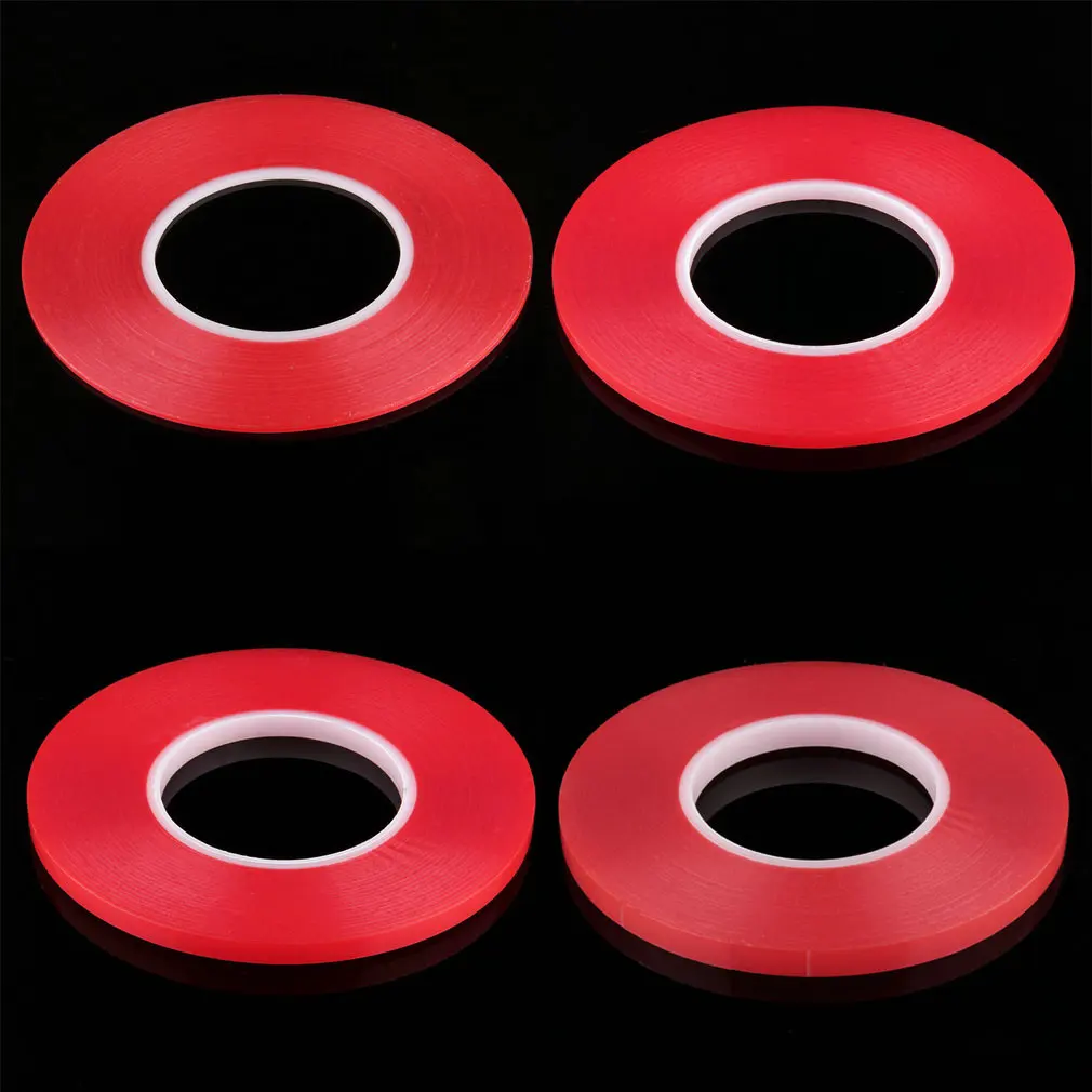 8 mm Strong Acrylic Adhesive Clear Double Sided Tape Heat Resistant Double-sided Transparent 50M Multi-role | Обустройство дома