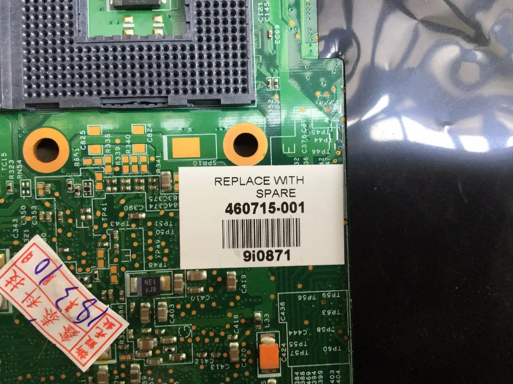 460715-001 Материнская плата для ноутбука hp DV2000 материнская плата COMPAQ V3000 с 965GM 448598-001 протестирована