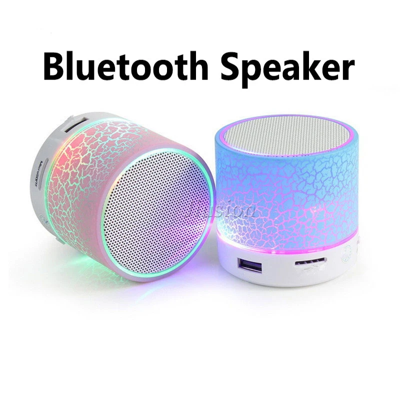 A9 Мини Bluetooth портативный динамик беспроводной умный громкий светодиодный