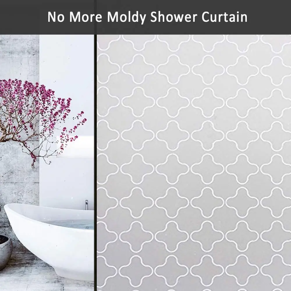 Виниловая декоративная пленка для окна Funlife витражная плёнка на стекла оконная