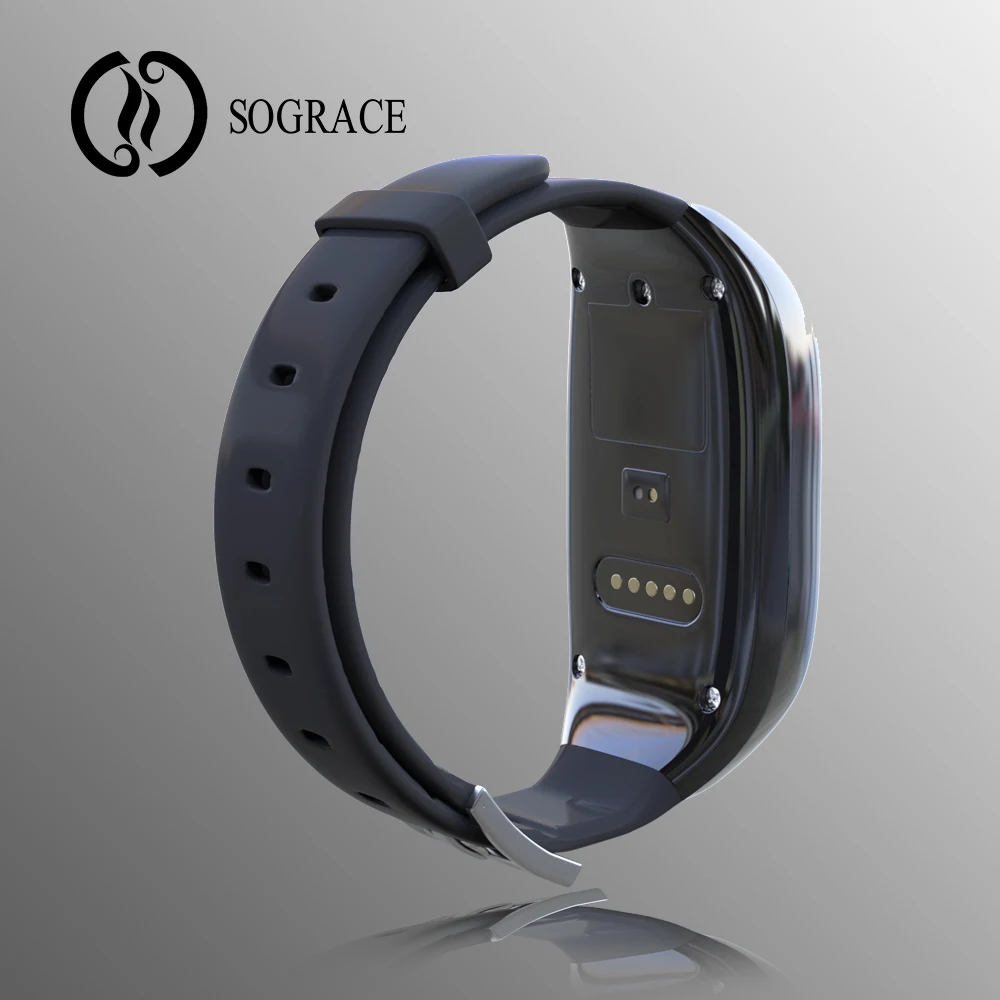 Sograce смарт-браслет 2018 SOS Gps сердечного ритма крови Давление Smart активности браслет