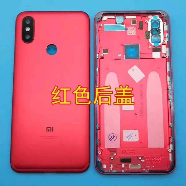 OTMIL задняя крышка для аккумулятора Xiaomi Mi 6X с отпечатком пальца A2 боковыми