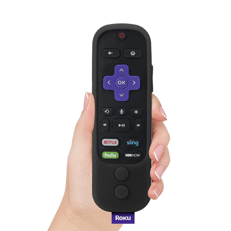 Roku ультра дистанционный чехол SIKAI силиконовый защитный с кнопкой питания